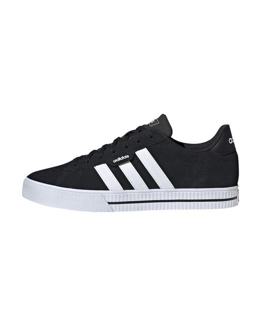 Adidas Black Daily 3.0 (Core//Gum Rubber) Shoes for men