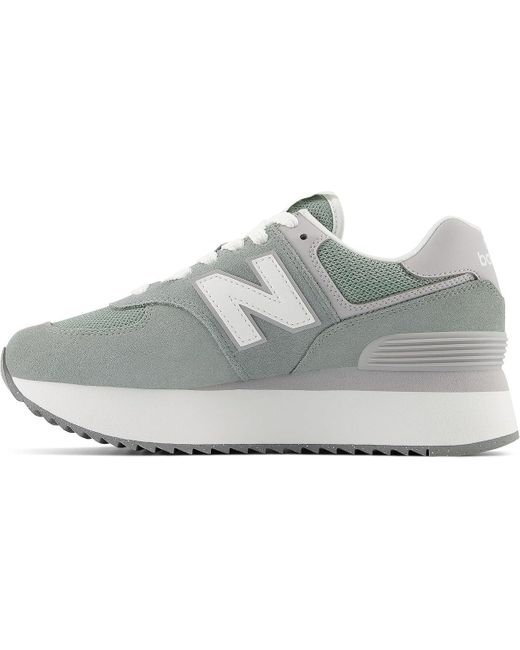 New Balance Gray 574+ Trainers EU 38