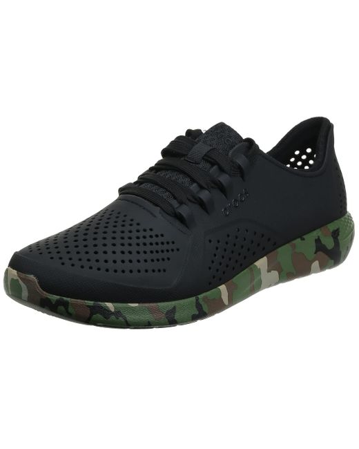 crocs camo pacers