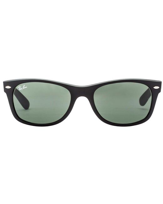 Ray-Ban Green New Wayfarer Sunglasses Black Rb2132 901