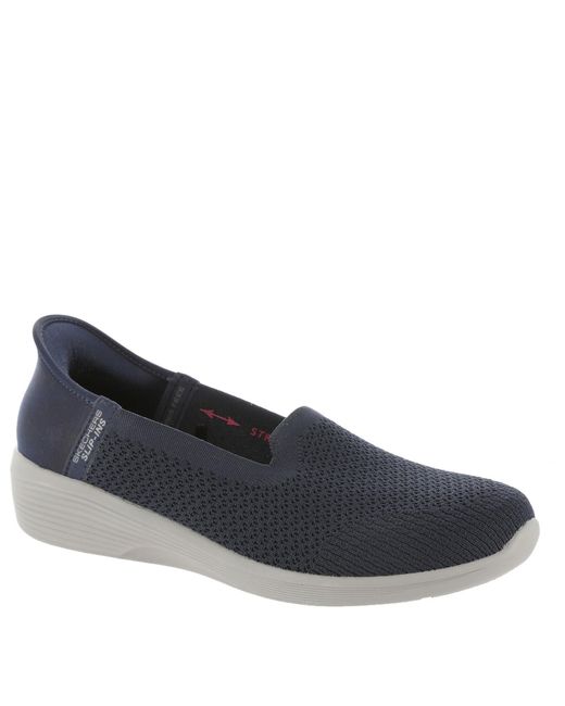 Sweet Voice - Mocassini da donna senza di Skechers in Blue