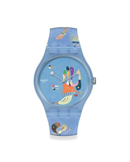 Swatch Montre Blue Sky by Vassily Kandinsky für Herren