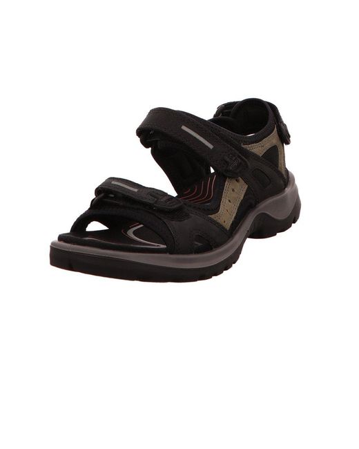 Ecco Black Offroad Athletic Sandals