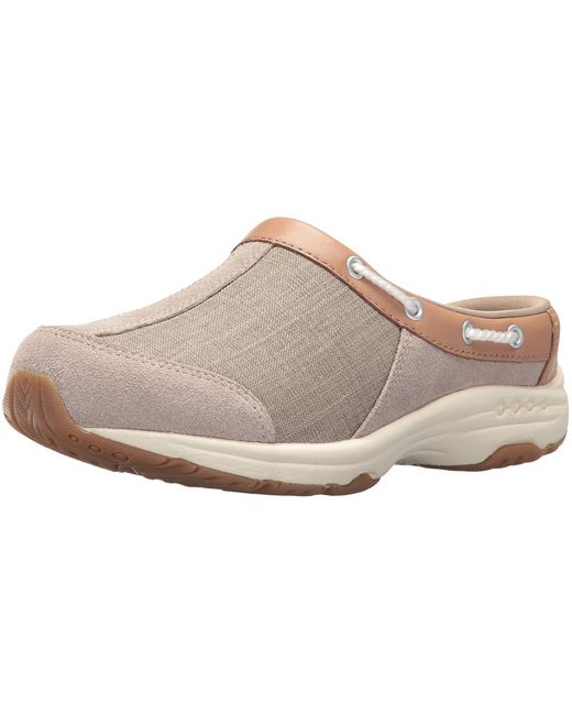 Easy Spirit Leather Travelport19 Mule in Natural | Lyst