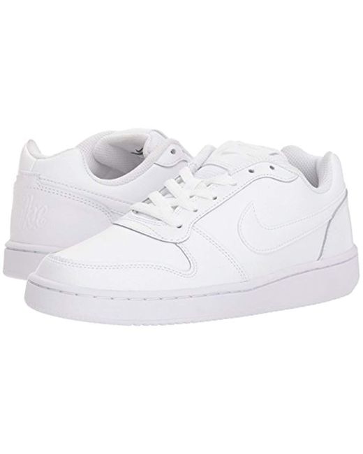 Nike Wmns Ebernon Low Fitness Shoes in White Lyst NIKE Turnschuhe WMNS Ebernon Mid Pre AQ1769 101 Weiß (weiß