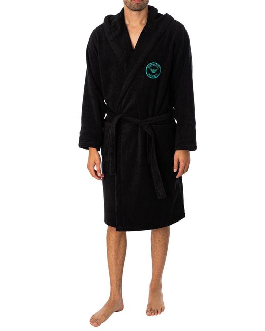 Armani dressing gown best sale mens