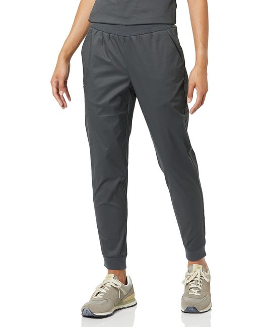 Pantalón Sanitario Jogger con Corte Ajustado Amazon Essentials de color Black