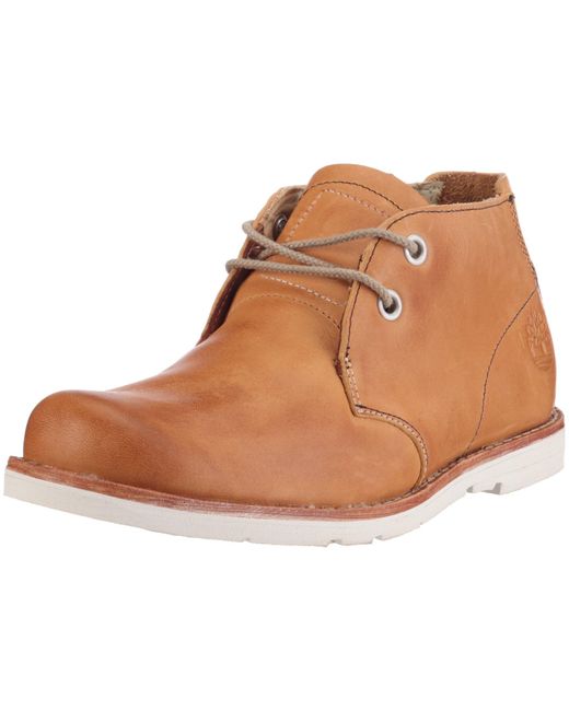 Zapatos de Cuero para Timberland de hombre de color Brown