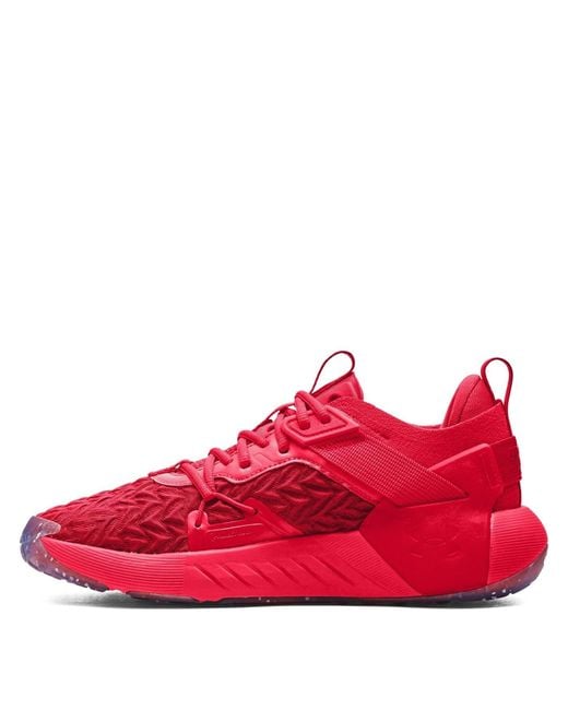 Under Armour S Project Rock 6 Runners Red 11 for men