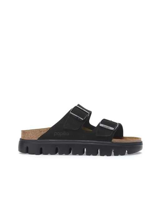 Arizona Ciabatta Nero da Donna 1028403 di Birkenstock in Black