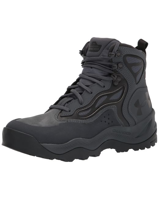 Under Armour Suede Charged Raider Mid Wp Hiking Boot in Gray for Men Save 40 Lyst