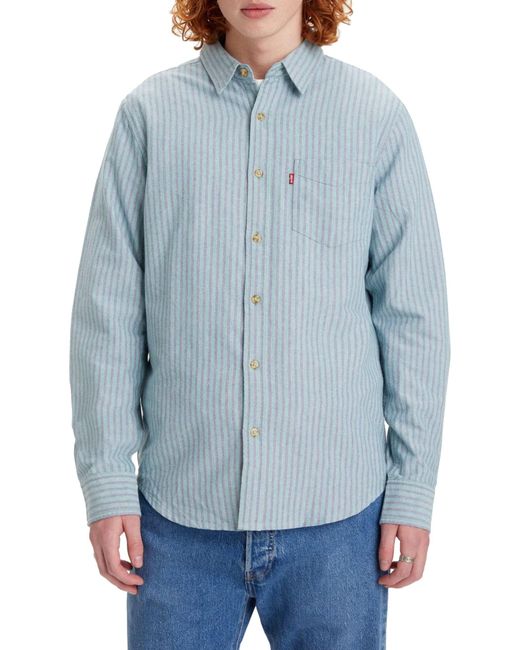 Barstow Western Standard Camisa Hombre Levi's de hombre de color Blue