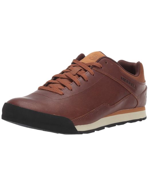 merrell burnt rocked leather