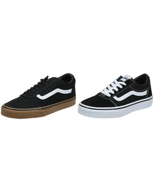 Vans for shop men black