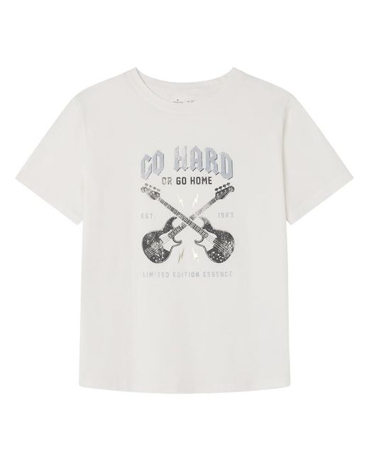 Camiseta Multicolor L Springfield de color White
