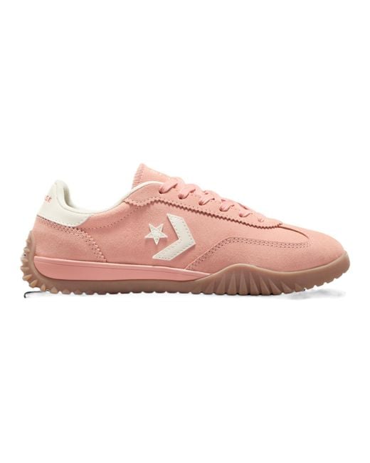 Sneakers Run Star Trainer Donna di Converse in Pink