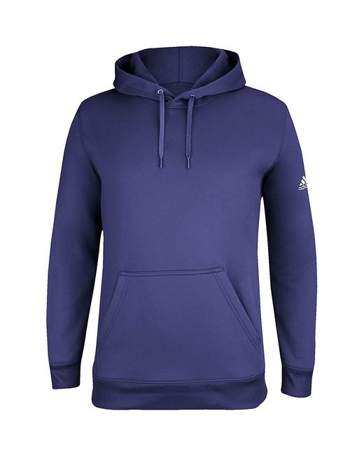 Adidas Blue Climawarm Team Issue Techfleece Hoodie for men