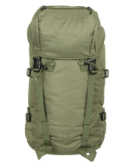 Mountain Warehouse Green Practical & Comfy Bag With Padded Airmesh Back & Adjustable Straps - Best For Spring