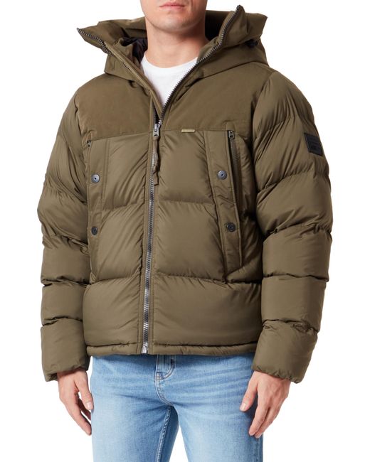G-Star RAW Brown Expedition Puffer for men