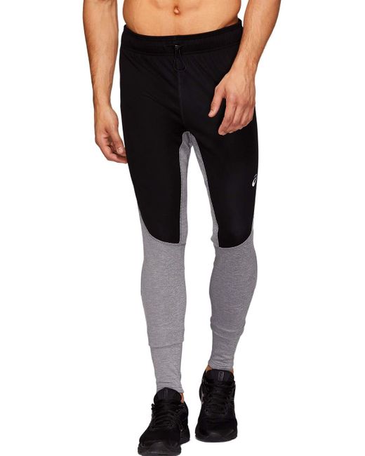 Asics Black S Thermo Storm Tight Knit Pants for men