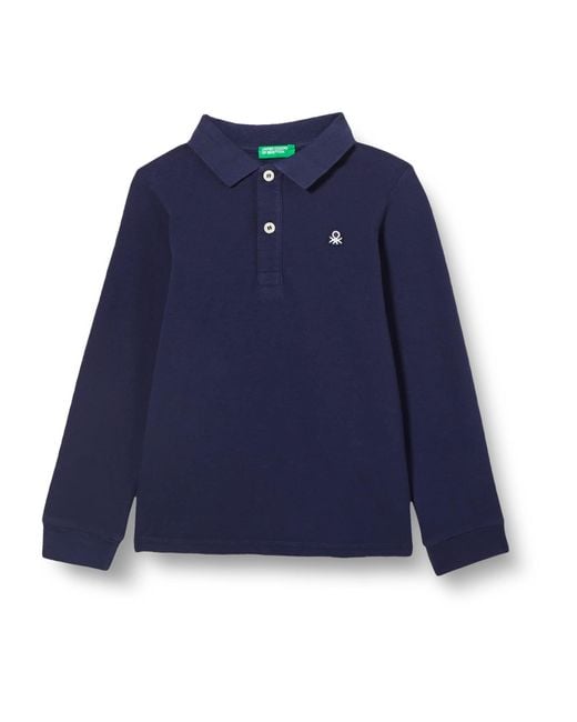 Polo manica deals lunga benetton