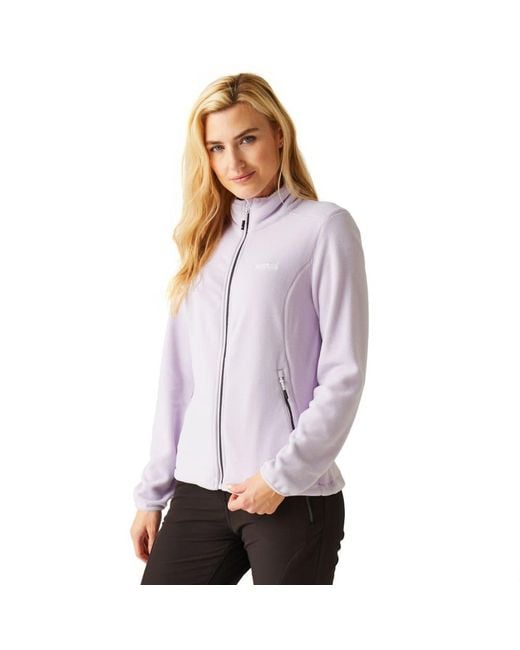 Regatta Purple S Floreo Iv Full Zip Symmetry Fleece Jacket