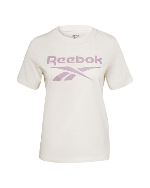 Reebok White Ri Bl Tee T-Shirts