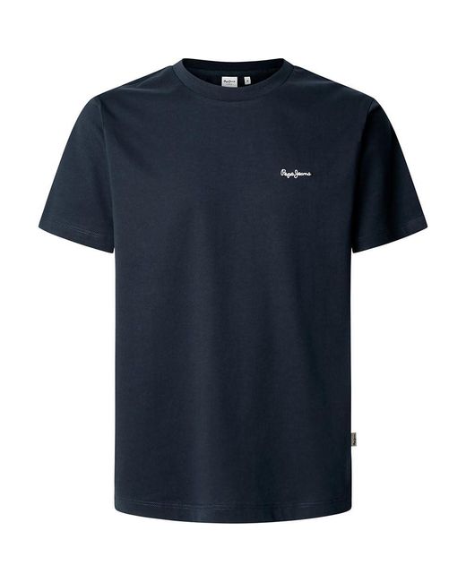 Back Clag Camiseta Pepe Jeans de hombre de color Blue