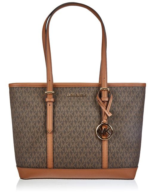 Michael Kors Brown Jet Set Travel 35S0GTVT1V Handtasche 36x25x12 cm