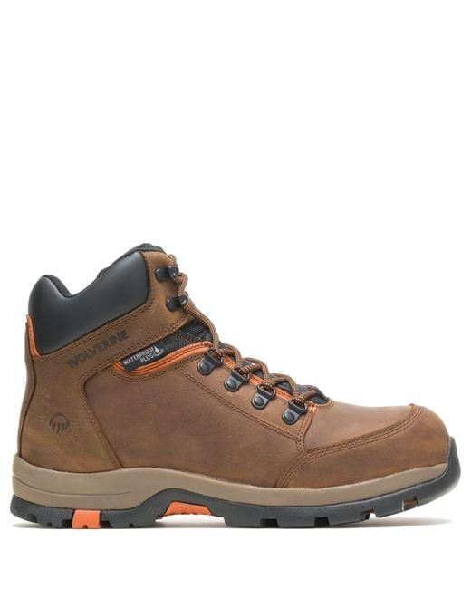 Wolverine Men's Grayson Mid St Brown 10.5 X-wide