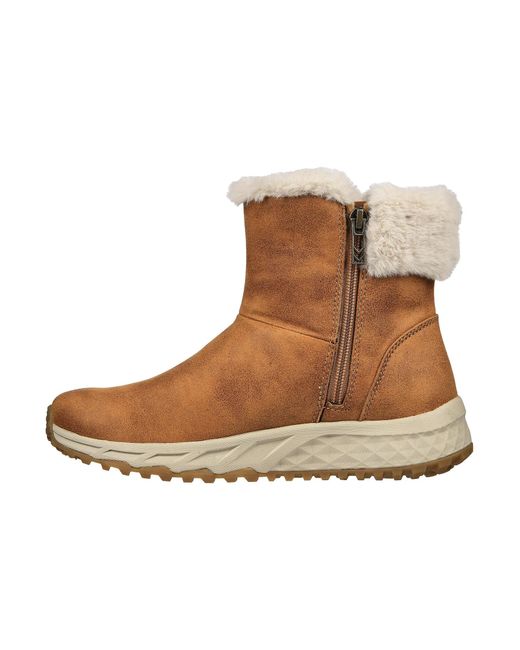 Skechers Brown Escape Plan Ankle Boot