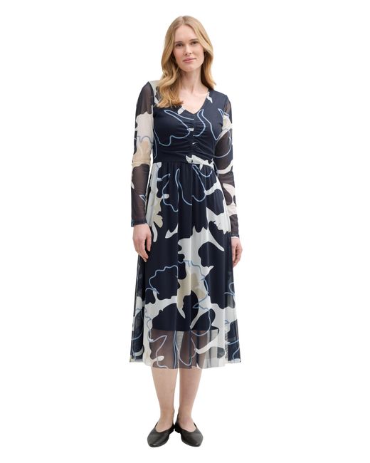 Tom Tailor Blue 1045308 Kleid