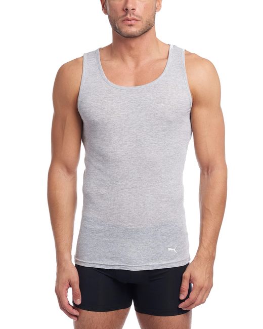 New Balance Two Pack & Grey Performance Undershirts in Black Grey for Men Mens Clothing Underwear Undershirts and vests 