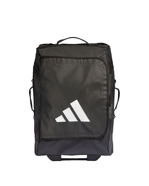 Adidas Black 's Trolley Small Travel Bag With Wheels