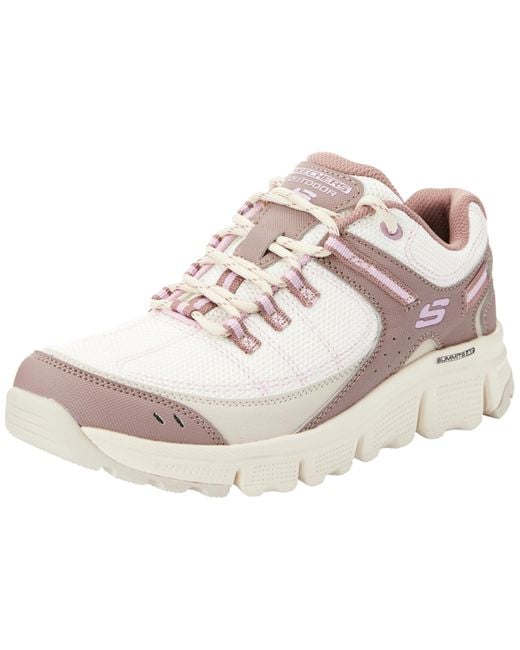 , Summits AT Artists Bluff Mujer, Mauve Synthetic/Textile/Multi Trim, 40 EU Skechers de color Black