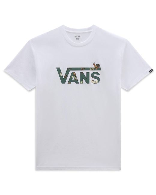 Vans White Snail Trail Tee-b T-shirt for men