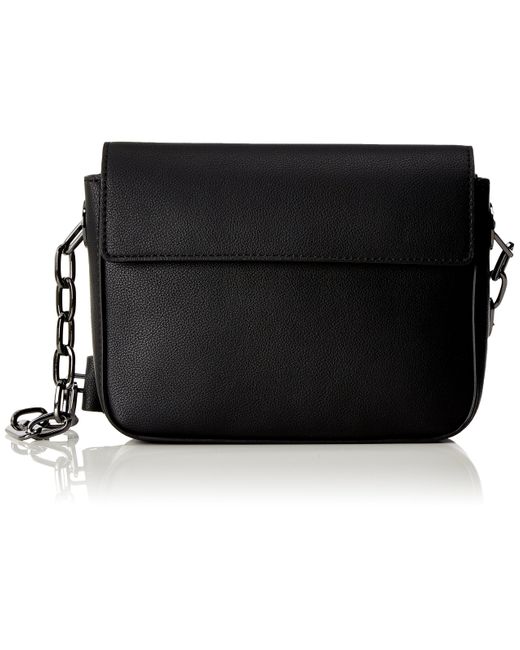 Calvin Klein Night Out Small Shoulder Bag in Black - Lyst