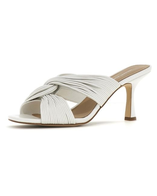 Michael Kors Black Alessia Mule Sandal Sandals, Leather/Rubber