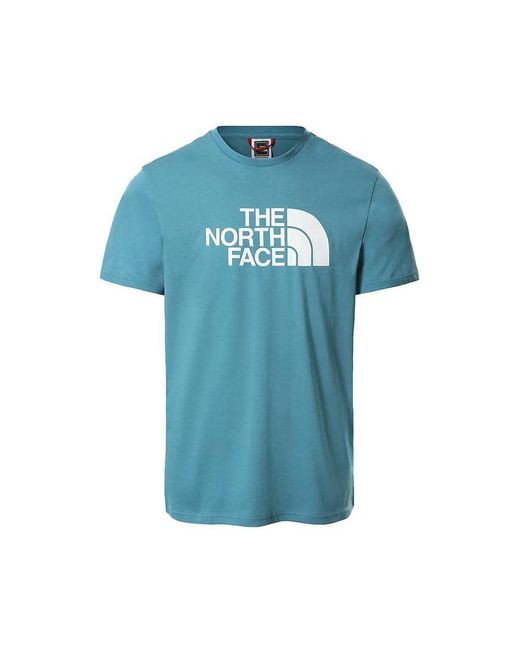 The North Face Blue Easy Short Sleeved T-shirt for men