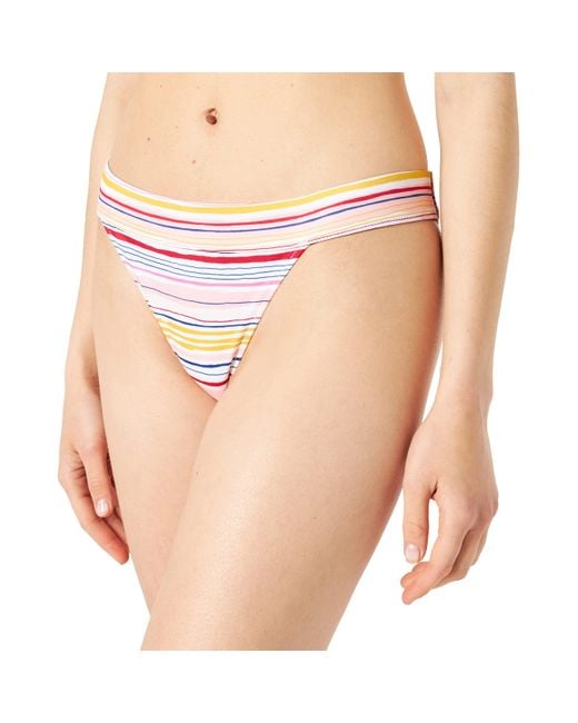 Sloggi Candy Basslet Tanga Bikinibroekje Voor in het Pink