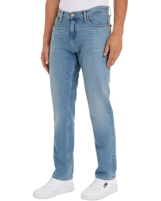 Jeans Uomo Regular Fit di Tommy Hilfiger in Blue da Uomo
