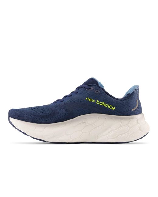 New Balance Blue Fresh Foam X More V4 Running Shoe for men