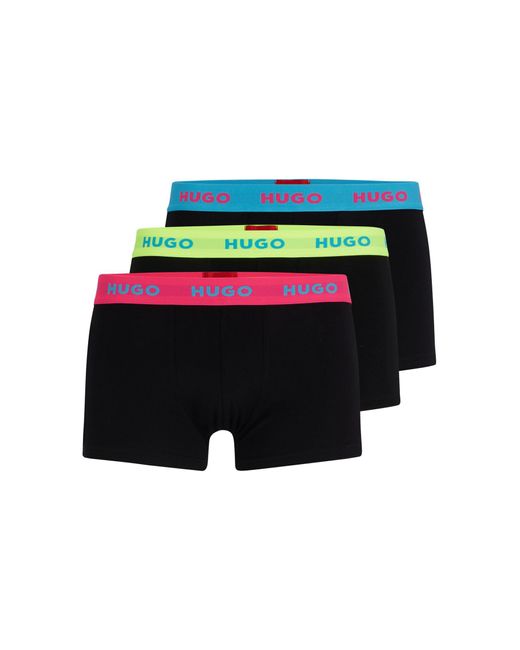 HUGO Trunk Triplet Pack Trunk in Yellow für Herren
