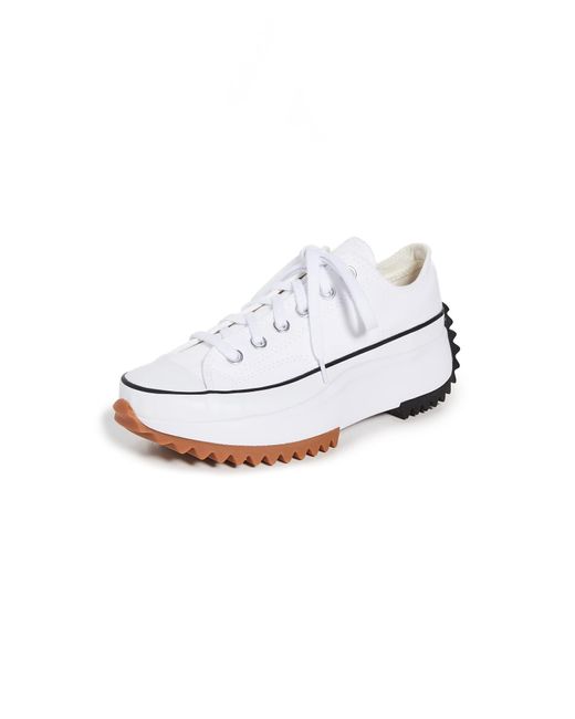 Run Star Hike Canvas Bianco 38 di Converse in White