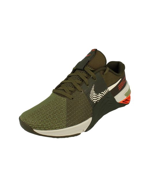 Nike Green Metcon 8 Sneaker for men