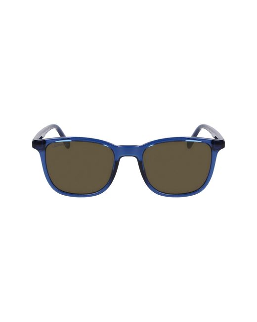 Lacoste Black L915s Rectangular Sunglasses for men
