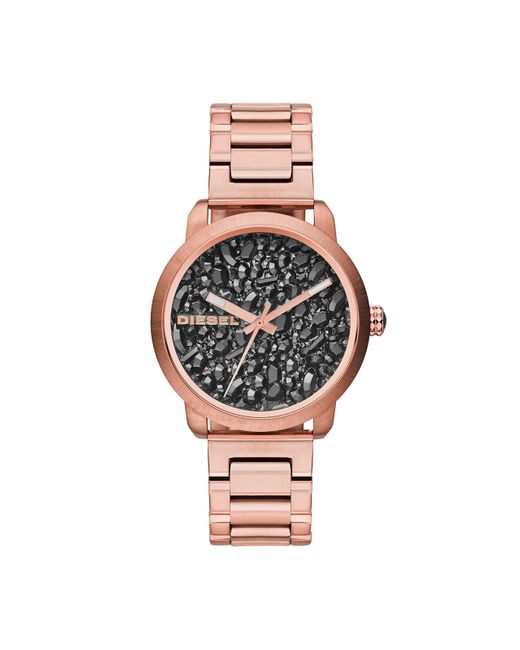 DIESEL Pink Analog-quartz Grey Dial Watch Dz5427