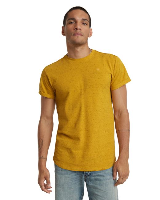 G-Star RAW 7067781925 Lash T-shirt T-shirts in het Yellow voor heren