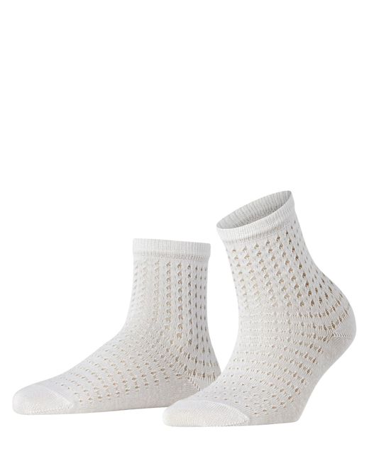 Falke White Socken Beach Drop W Sso Baumwolle Leinen gemustert 1 Paar