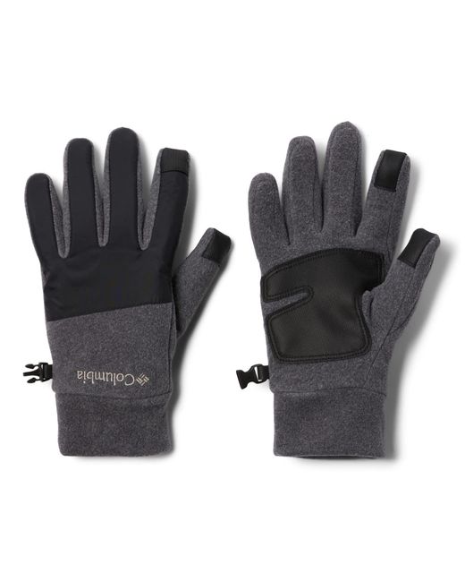 Columbia Black Cloudcap Fleece Glove for men